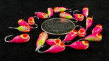 Pink Fish Ticks - 3mm