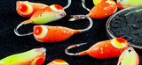 Orange Fish Ticks - 3mm