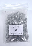 6mm - 250 piece
