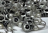 Pearl Eye with Pearl Bead - 3mm